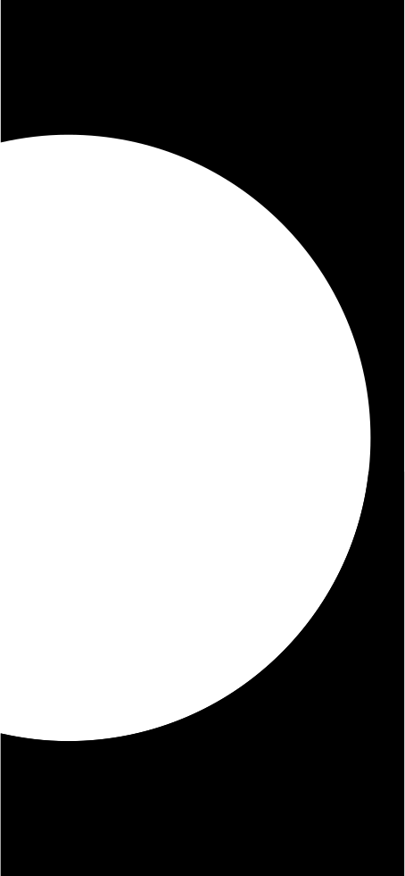 Flight Pic X Semicircle Left - Circle Clipart (454x980), Png Download