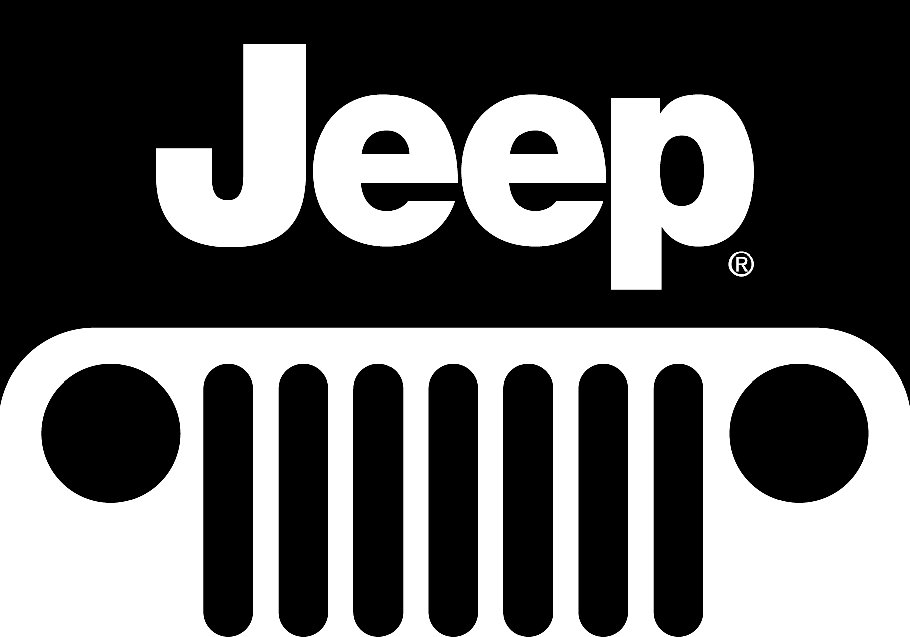 Cj Wrangler Jeep Car Vector Logo Clipart - Jeep Logo - Png Download (1813x1269), Png Download