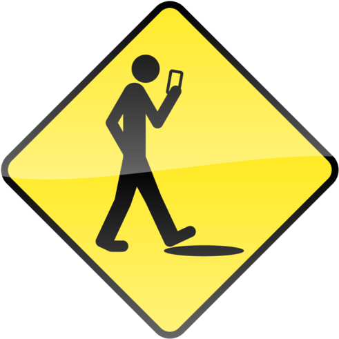 Smart Phone, Stupid Human Vector Sign - Smart Phone And Stupid People Clipart (700x490), Png Download