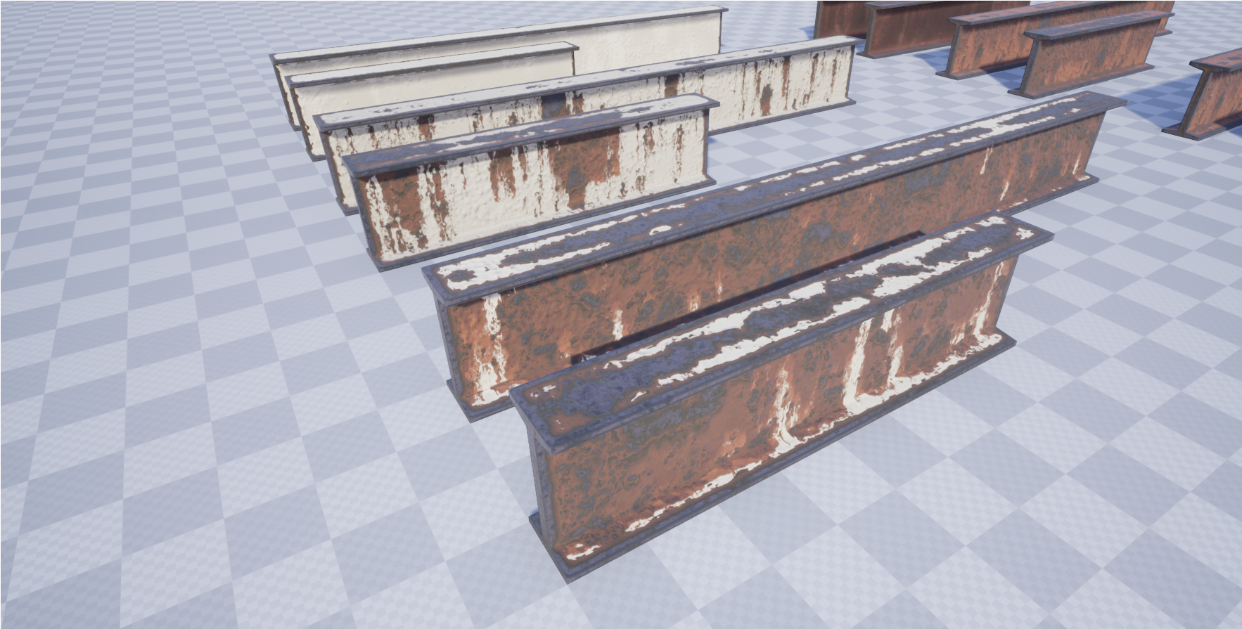 Rusty Beams - Table Clipart (1920x1080), Png Download