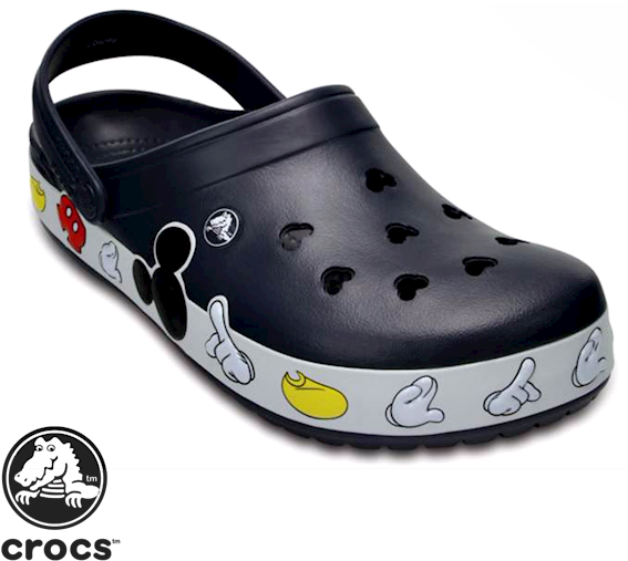 Bandmick - Crocs De Mujer Mickey Clipart (600x720), Png Download