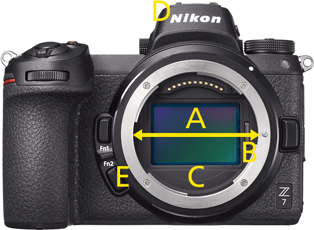 Nikon Z - Nikon Z6 Vs Nikon D610 Clipart (707x471), Png Download