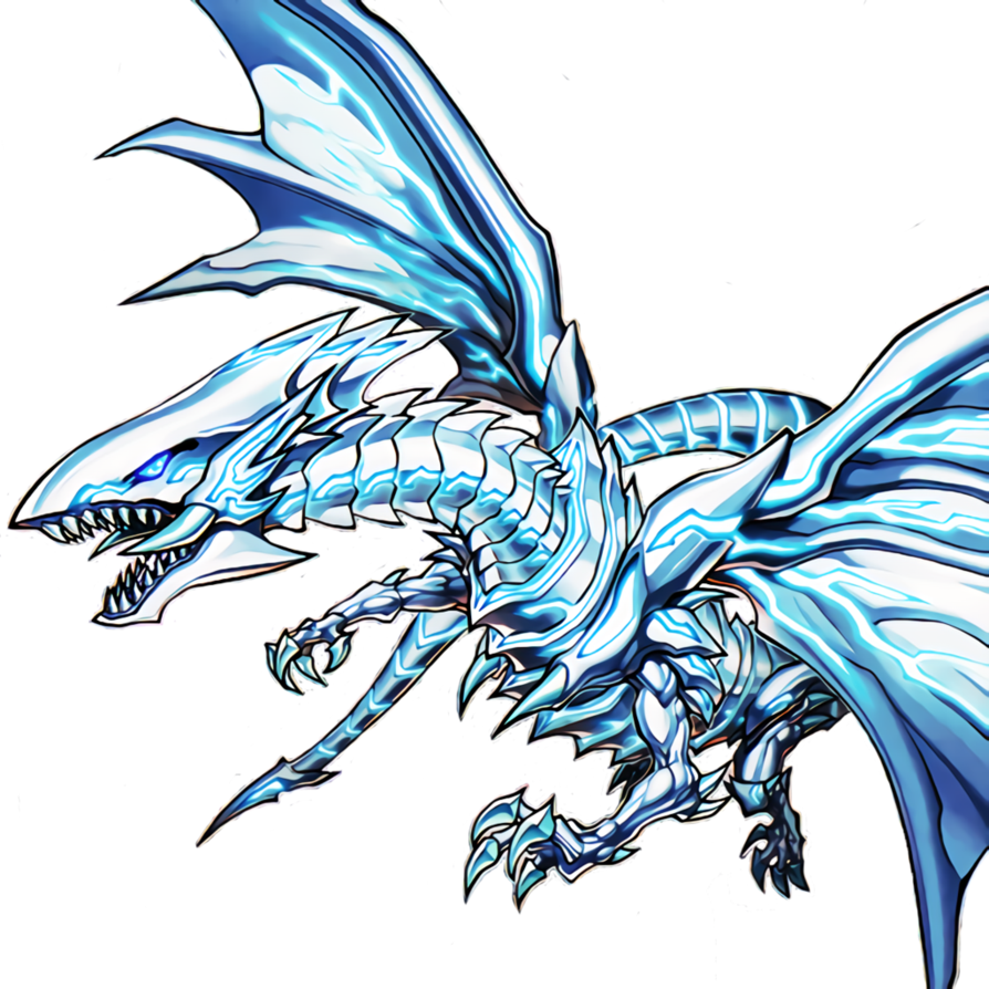 Blue Eyes White Dragon Png Clipart (894x894), Png Download