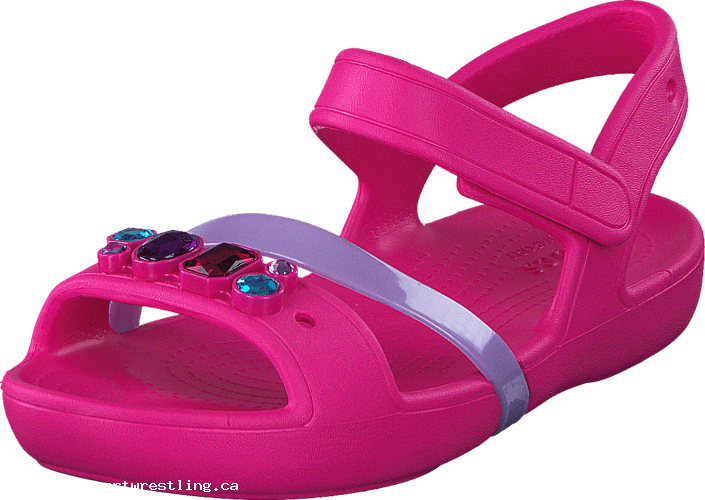 Crocs Children Crocs Lina Sandal K Candy Pink Children-g8ube - Crocs Lina Sandals Clipart (705x500), Png Download
