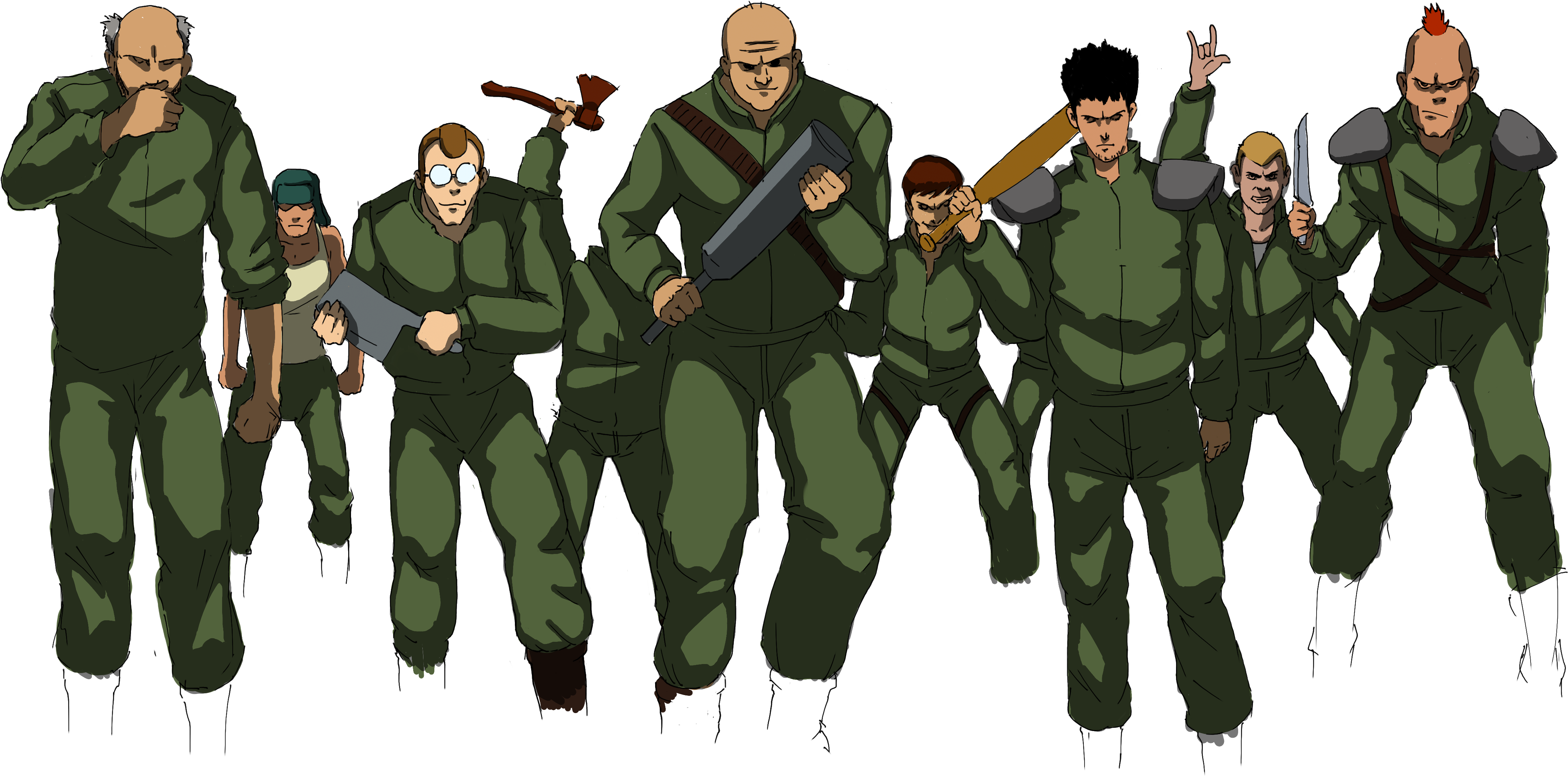Poster Soldiers - Illustration Clipart (4840x2347), Png Download