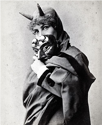 Mark Of The Devil By Paul Voodini Ebook Download - Devil In Disguise Vintage Clipart (740x416), Png Download