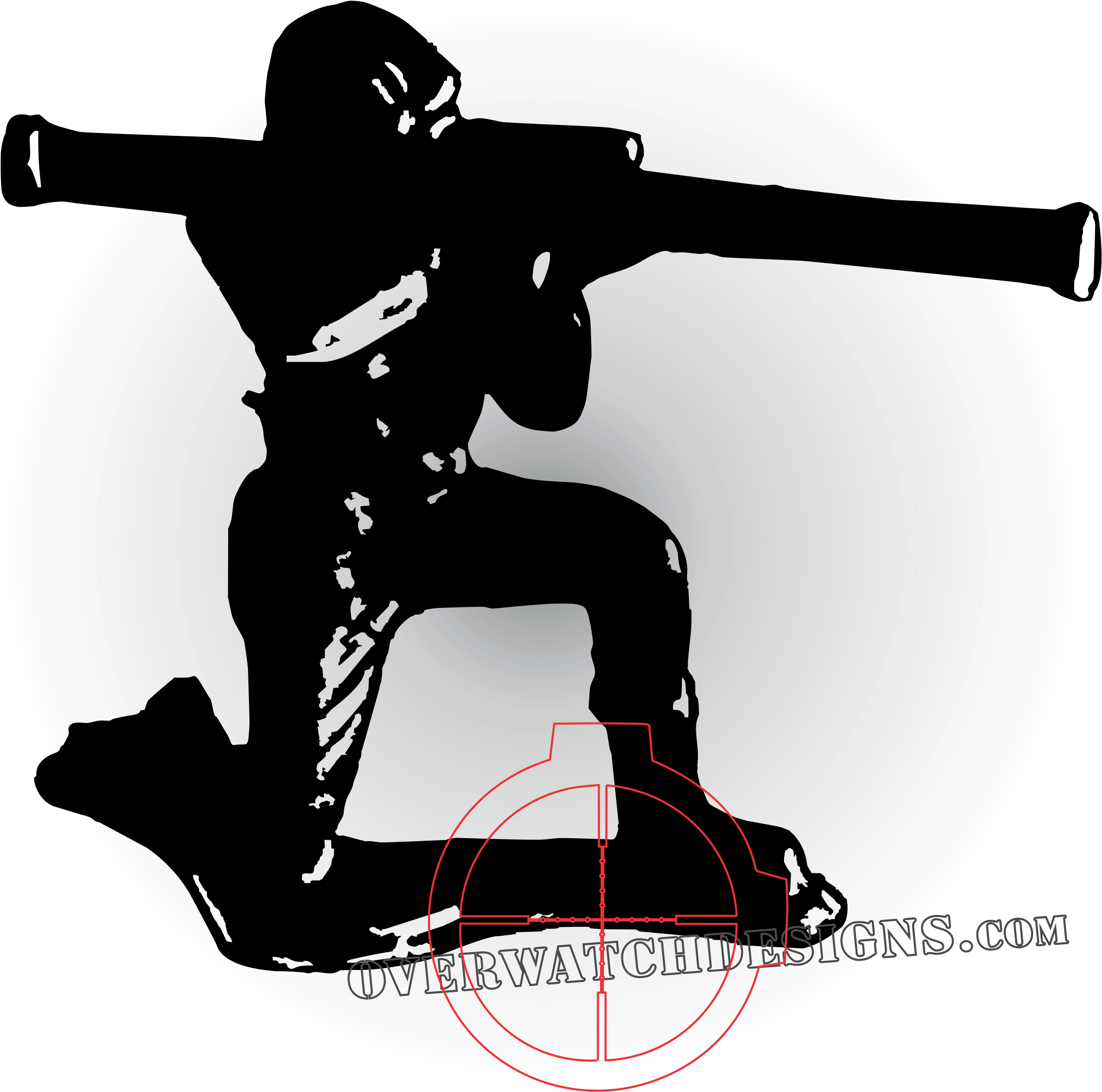 Bazooka Man Png Clipart (1024x1021), Png Download