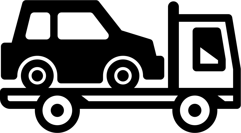 Png File - Truck Carrying Car Clipart (981x542), Png Download