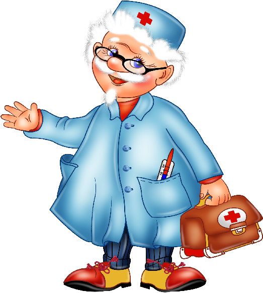 Doctor Humor, Cartoon Images, Illustration, Clip Art, - Доктор Айболит Png Transparent Png (600x600), Png Download