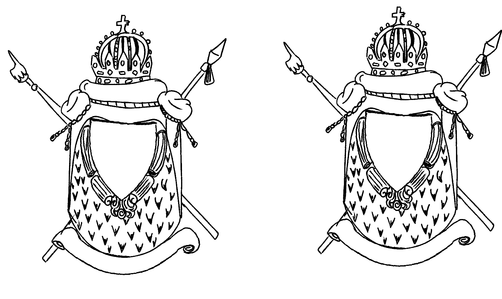 Sketchy Napoleonic Coat Of Arms - Illustration Clipart (1680x1002), Png Download