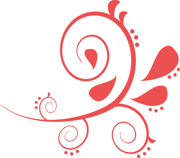 Black Henna Tattoo Design - Free Paisley Clip Art - Png Download (600x528), Png Download