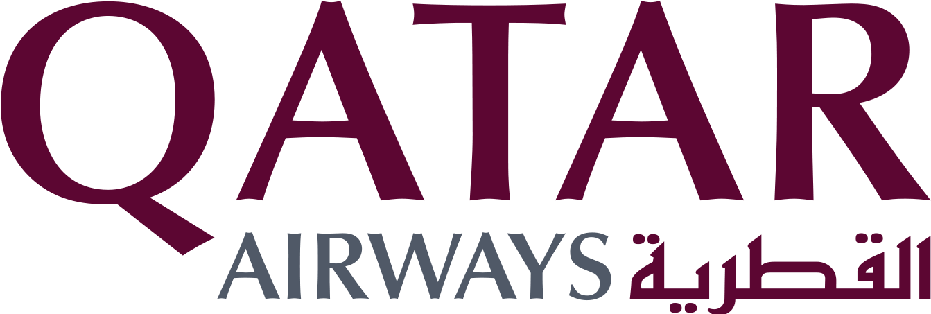Qatar Airlines Logo Png Clipart (1347x459), Png Download