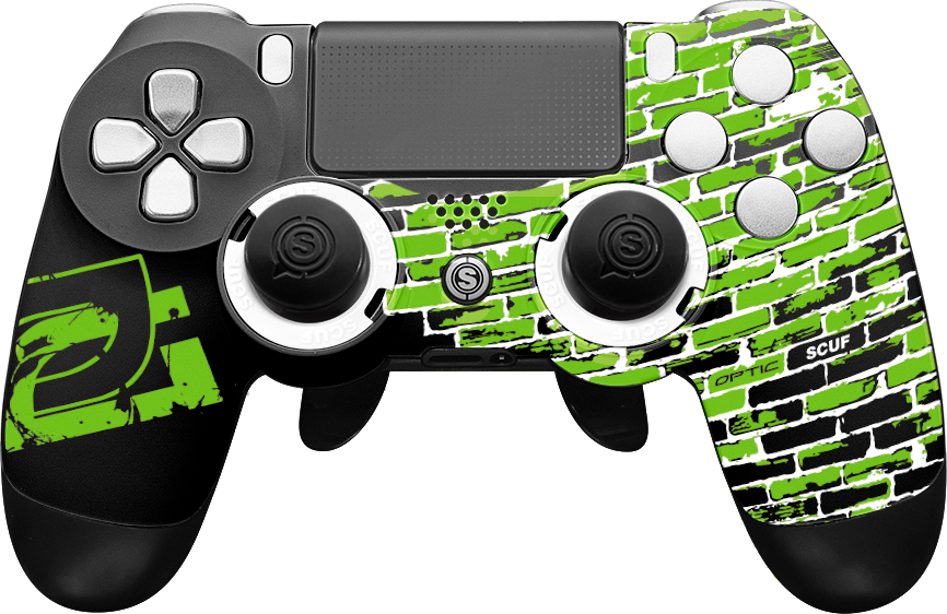 866 X 562 8 - Black Scuf Controller Clipart (866x562), Png Download