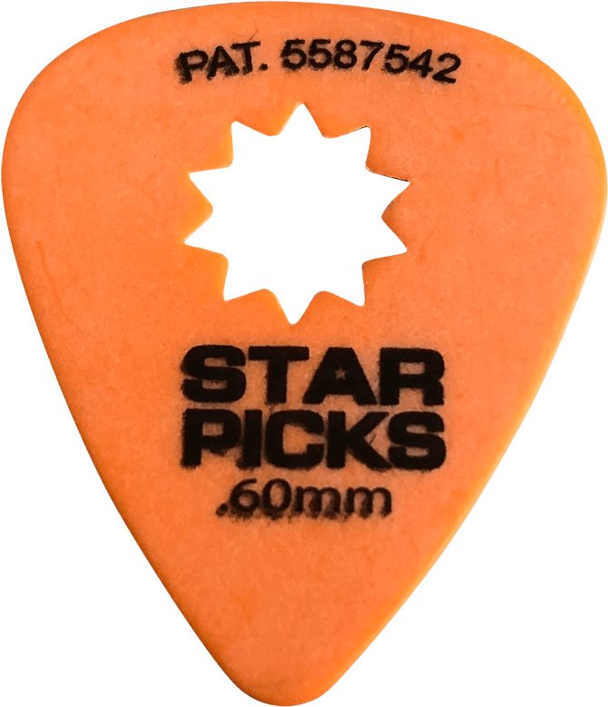 Star Pick Guitar Picks, 12-pack Clipart (800x800), Png Download