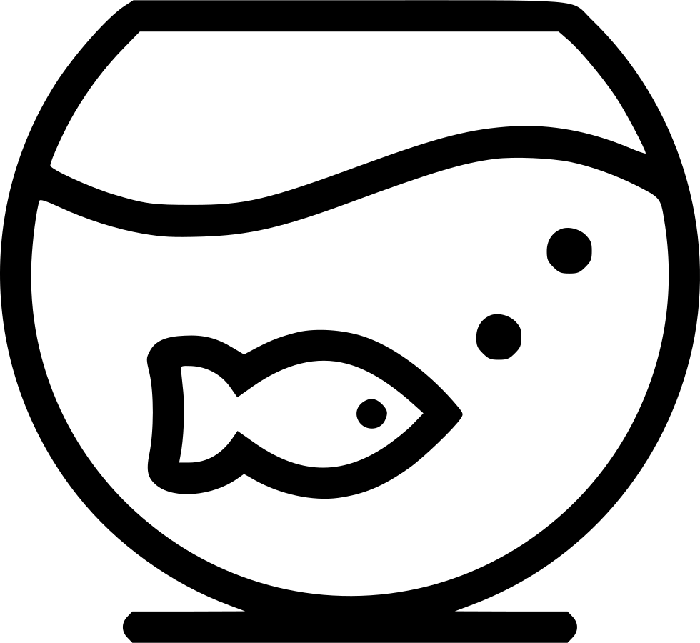 Fish Bowl Comments Clipart (980x900), Png Download