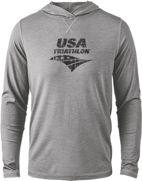 Unisex Distressed Logo Hoodie Clipart (600x600), Png Download