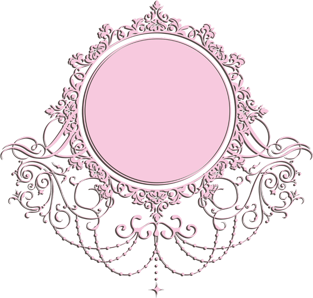 #decoration #tag #label #frame #pink #vintage - Logo Frame Pink Clipart (1024x976), Png Download