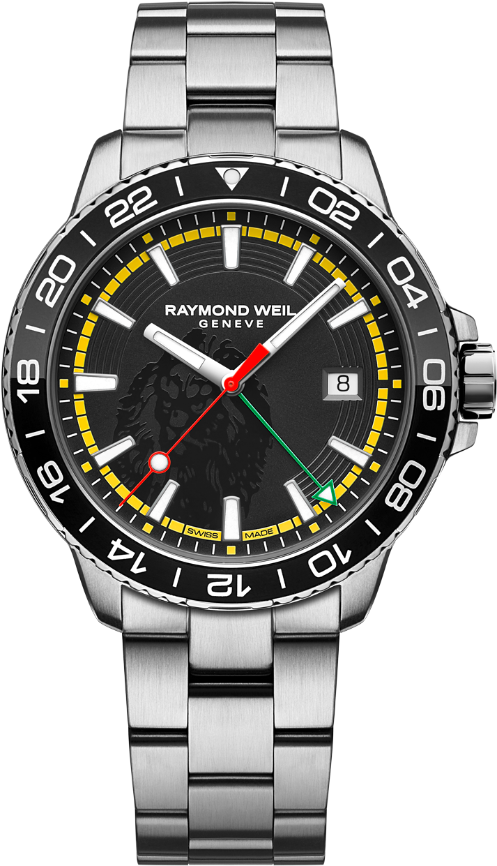 Back - Raymond Weil Bob Marley Clipart (1000x1273), Png Download