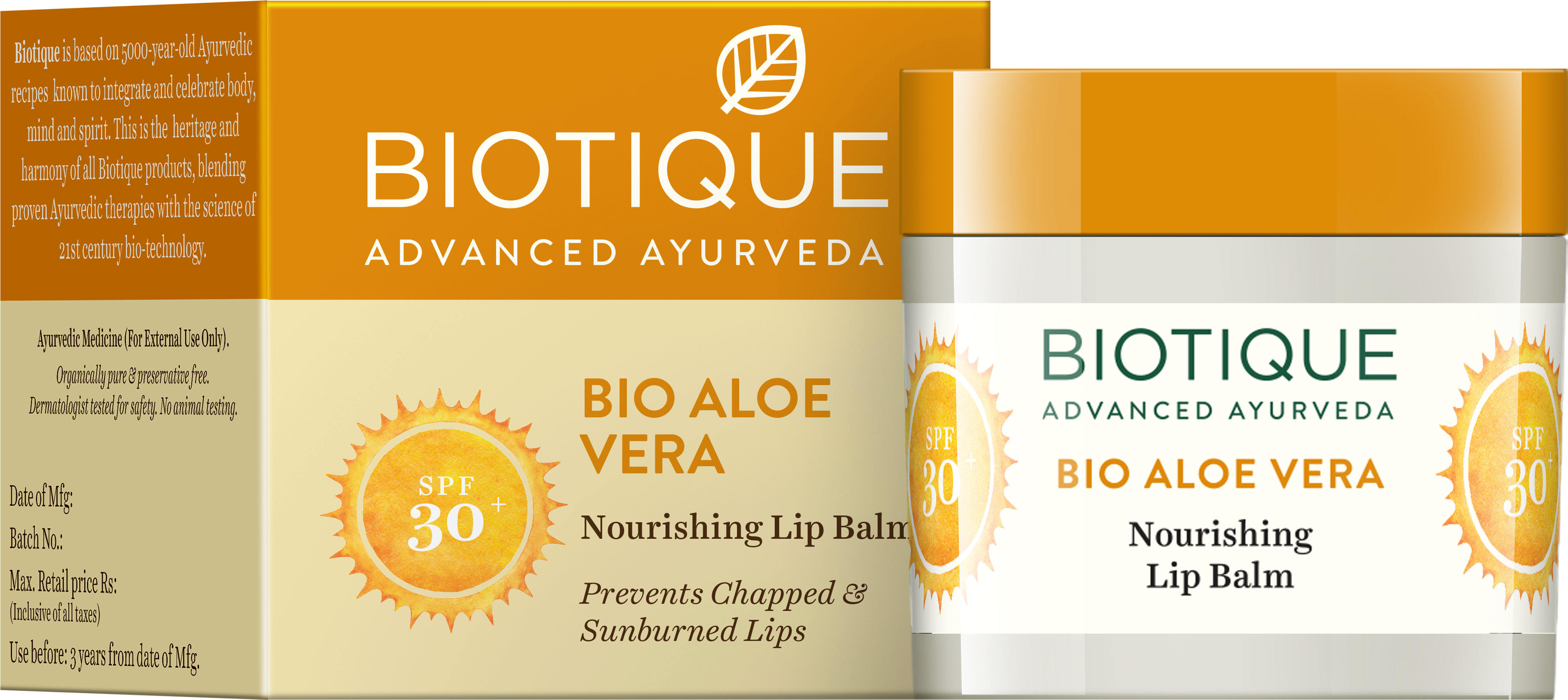 Bio Aloe Vera - Biotique Bio Almond Eye Cream Clipart (5500x4583), Png Download