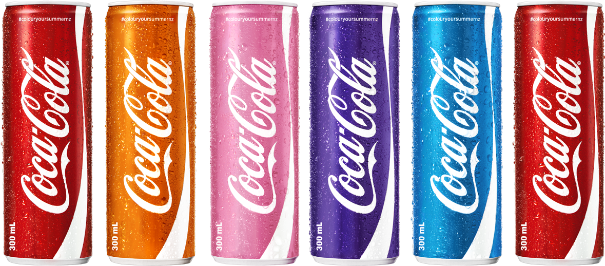 #colouryoursummernz Colour Your Summer - Coca Cola Clipart (1200x630), Png Download