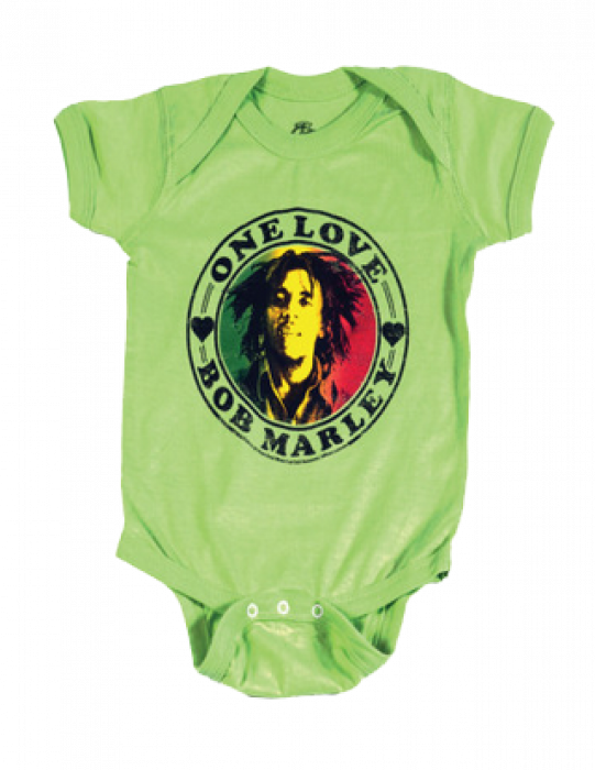 Bob Marley Baby Grow Clipart (541x700), Png Download