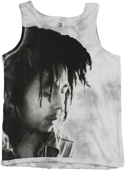 Bob Marley T-shirt - Active Tank Clipart (800x800), Png Download