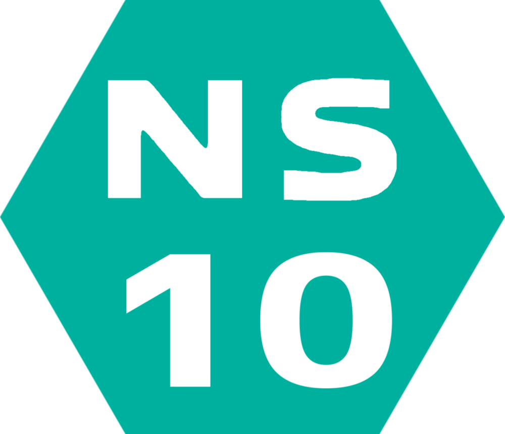 Ns-10 Station Number - Sign Clipart (1000x860), Png Download