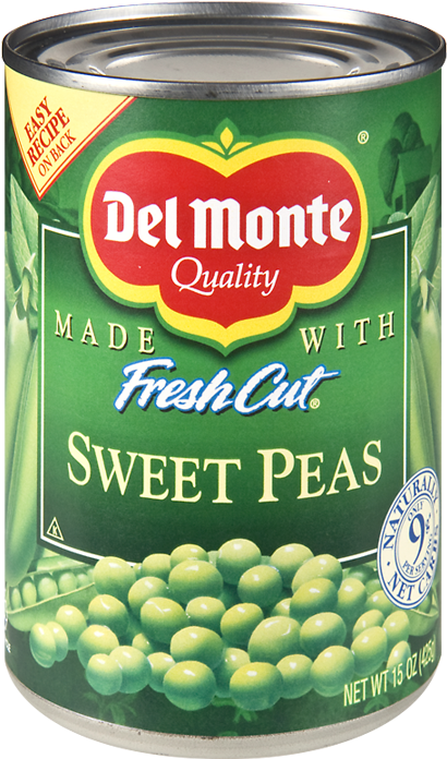 Del Monte Sweet Peas Clipart (800x800), Png Download