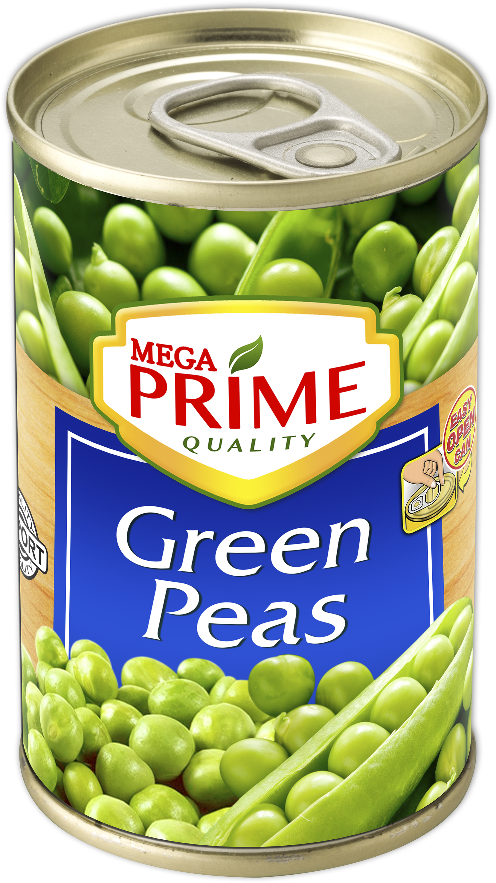Prime - Green Peas - Mega Prime Fruit Cocktail Clipart (1828x3116), Png Download