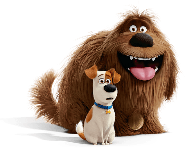 Duke Is A Dog From The Secret Life Of Pets Clipart (671x511), Png Download