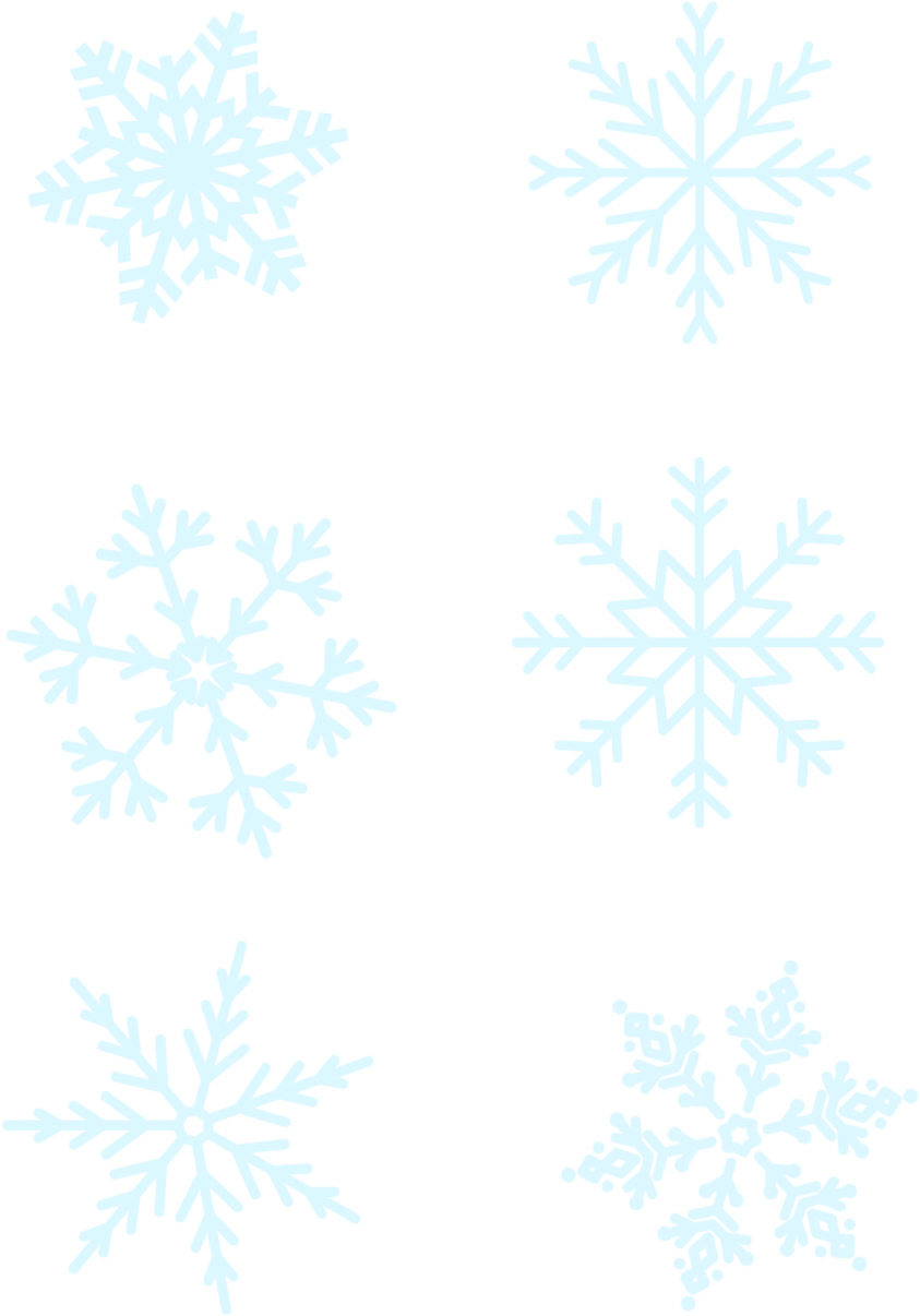 Blue Snowflakes Winter Commercial Elements Png And Clipart (1024x1369), Png Download