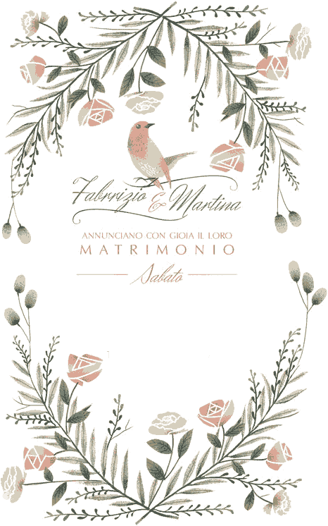 Wedding Cover Illustration Invitations Marriage Invitation Clipart (466x746), Png Download