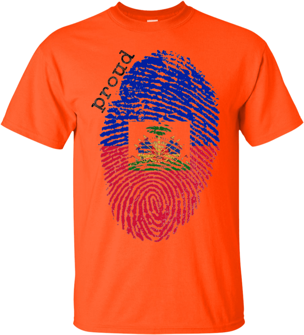 Haiti Flag Shirt Haitian T T-shirt - T-shirt Clipart (1155x1155), Png Download