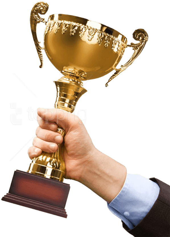 Free Png Download Trophy Png Images Background Png - Holding Trophy Clipart (851x842), Png Download