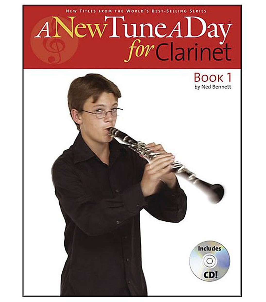 A New Tune A Day For Clarinet Book - New Tune A Day Flute Clipart (1096x1242), Png Download