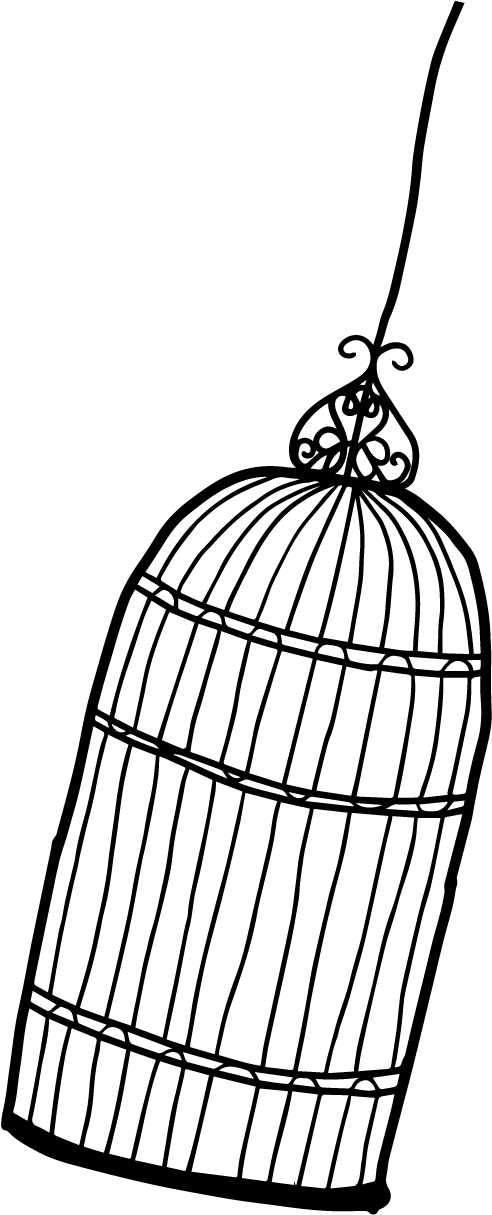 Birdcage - Transparent Birdcage Clipart - Png Download (753x1260), Png Download