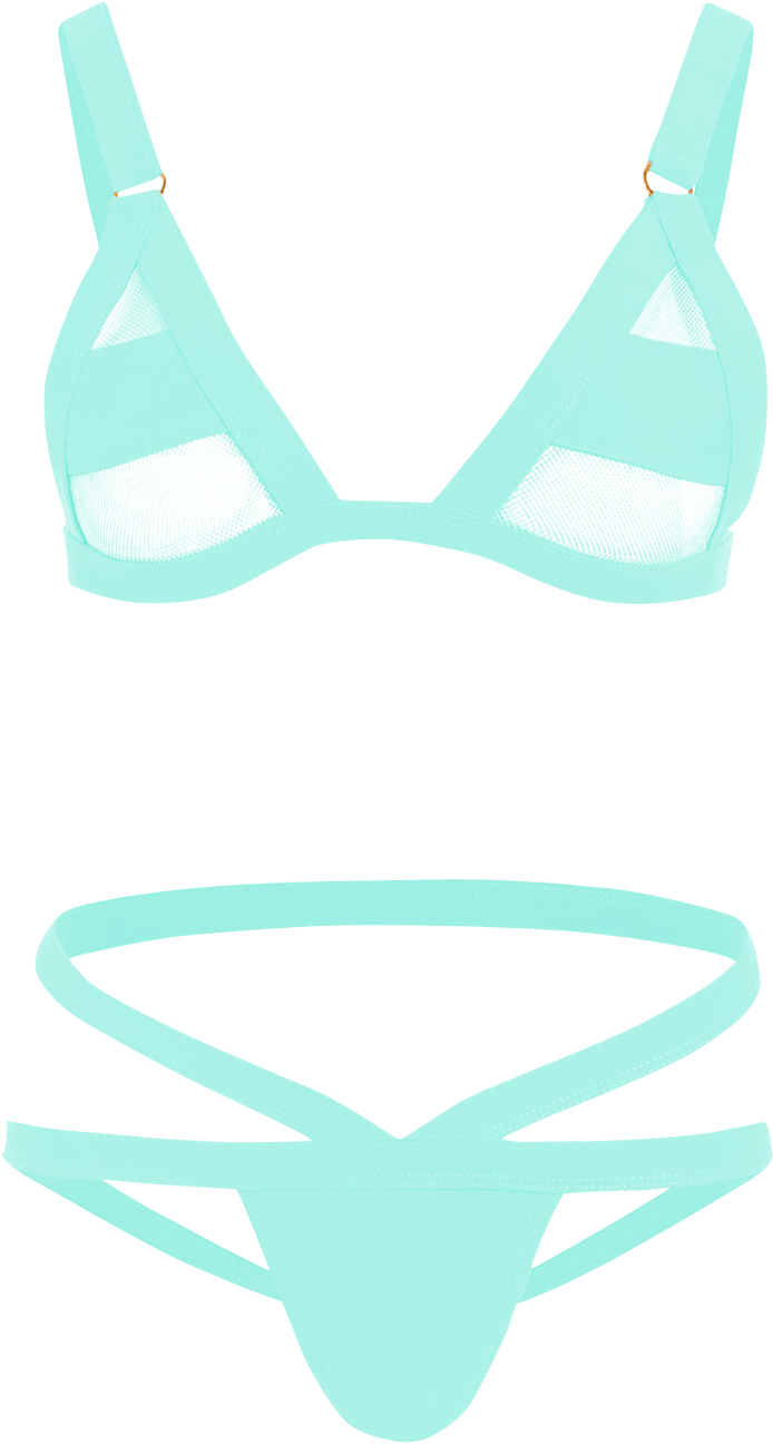 Lingerie Top , Png Download - Swimsuit Top Clipart (694x1296), Png Download