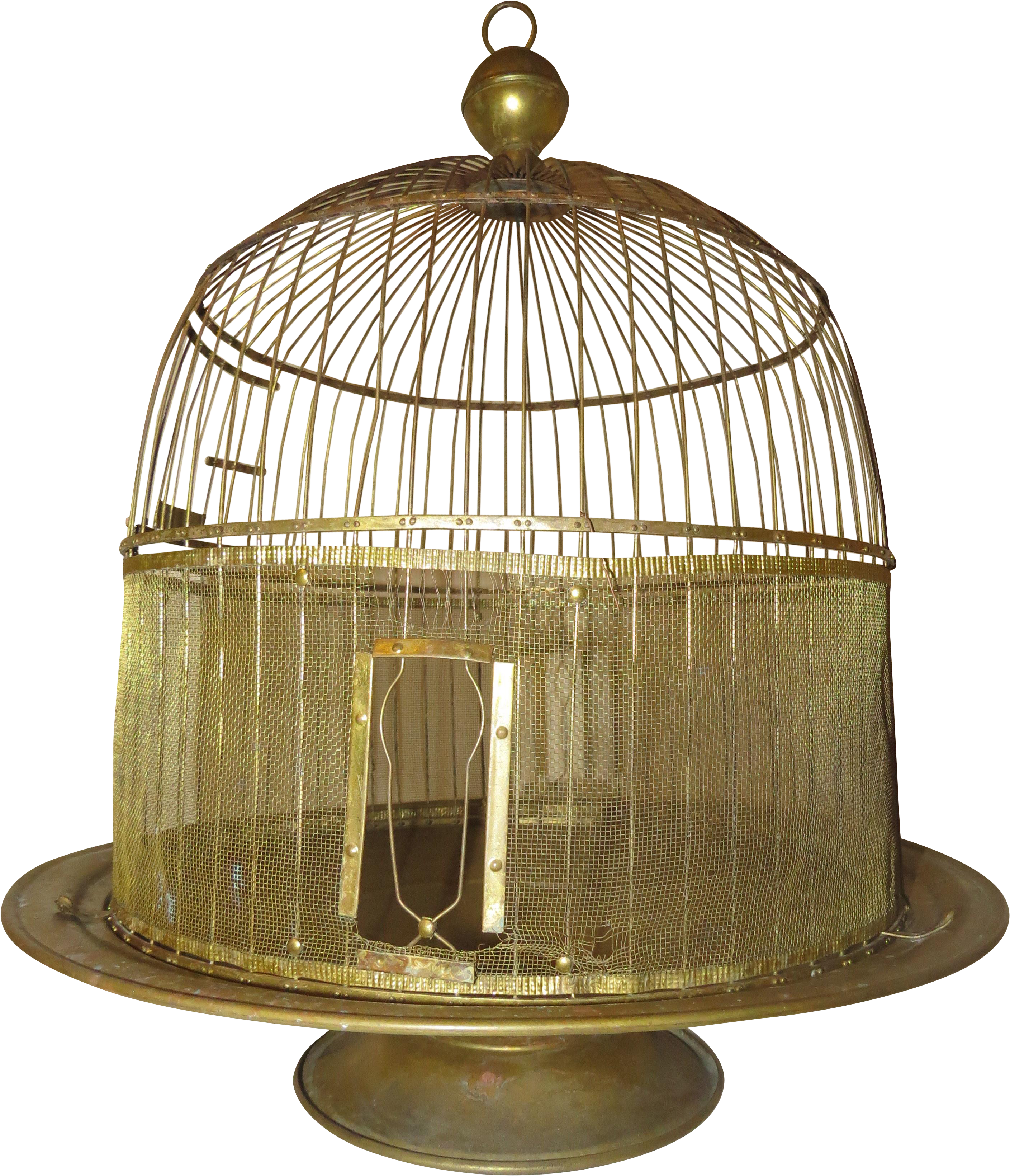 Birdcage Clipart Rustic - Cage - Png Download (2817x3278), Png Download