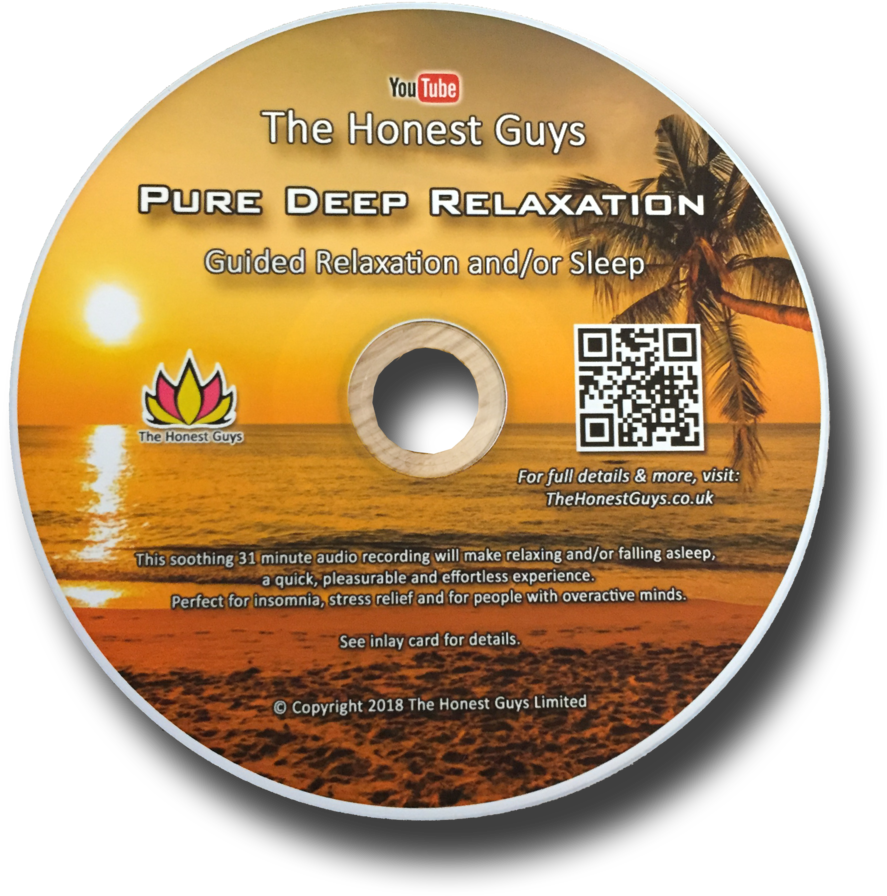 "pure Deep Relaxation" Guided Meditation (minimal Packaging - Cd Clipart (1000x976), Png Download