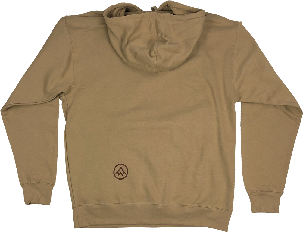 "arrowhead" Sandstone Midweight Pullover Hoodie Clipart (1006x770), Png Download