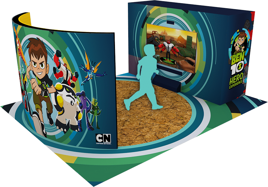 Ben 10 Hero Experience Coming To Australia In July Clipart (909x635), Png Download