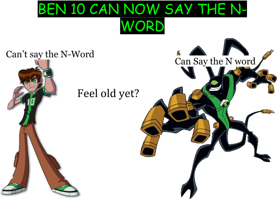 Ben 10 Can Now Say The N Word - Ben 10 All Alien One By One Clipart (960x720), Png Download