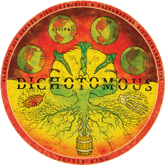 Jester King Estival Dichotomous, The Taste Of Summer Clipart (600x600), Png Download