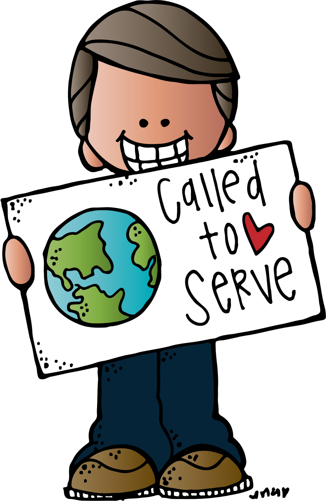 Obey Clipart Ball - Called To Serve Clipart - Png Download (1041x1600), Png Download