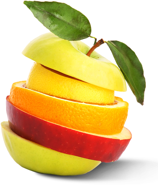 Las Frutas Y Hortalizas - Shutter Stock Clipart (552x646), Png Download