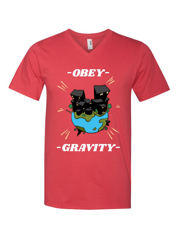 Obey Gravity - T-shirt Clipart (800x800), Png Download