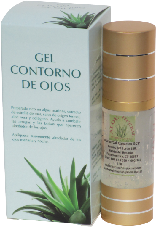 Aloeherbal Gel Contorno De Ojos, 50 Ml - Cosmetics Clipart (800x800), Png Download