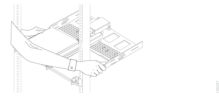 Holding The Rack-mount Tray With The Vedge Router In Clipart (931x335), Png Download