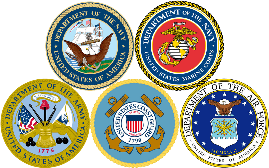 Military Logos Png Clipart (930x593), Png Download