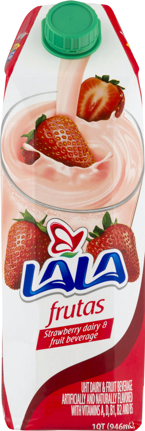 Lala Frutas Strawberry Fruit Drink, 2% Dairy Milk, - Lala Frutas Clipart (1800x1800), Png Download